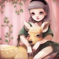 唯美少女CG插画(10)
