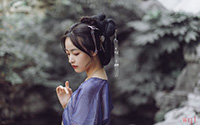 清纯淡雅古装美女写真(10)