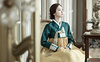 清纯养眼美女韩服写真(10)