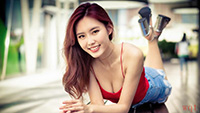 妩媚风情的气质美女时尚写真(14)