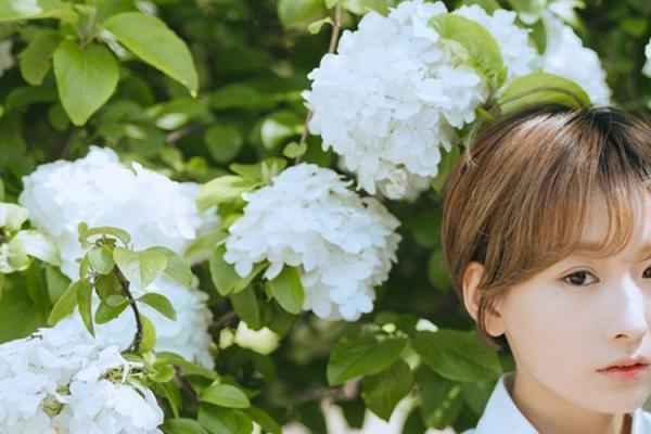 清纯短发美女小清新户外写真(6)